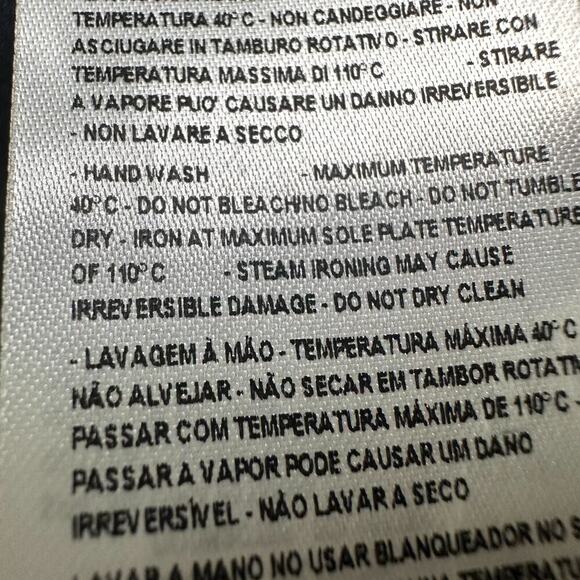 Armani exchange Little Black Dress. Leather accents and sparkly Fringe. Unique! - Picture 13 of 16